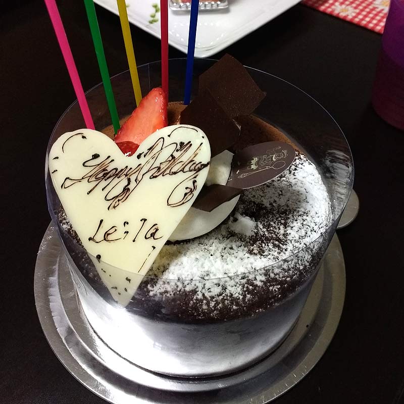 Japanese chocolate cake