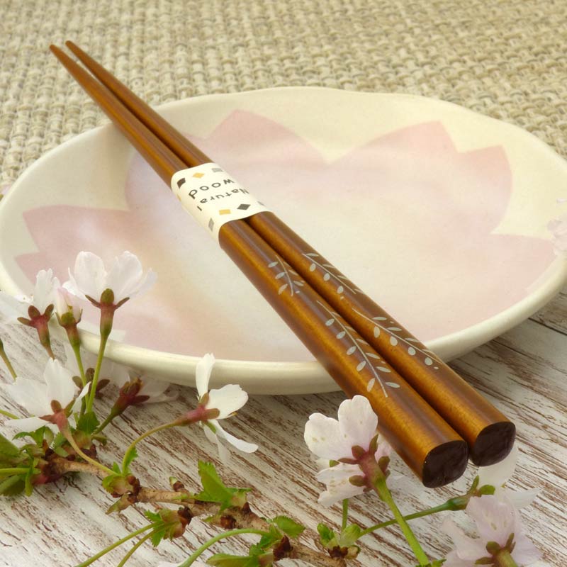 Natural wood chopsticks