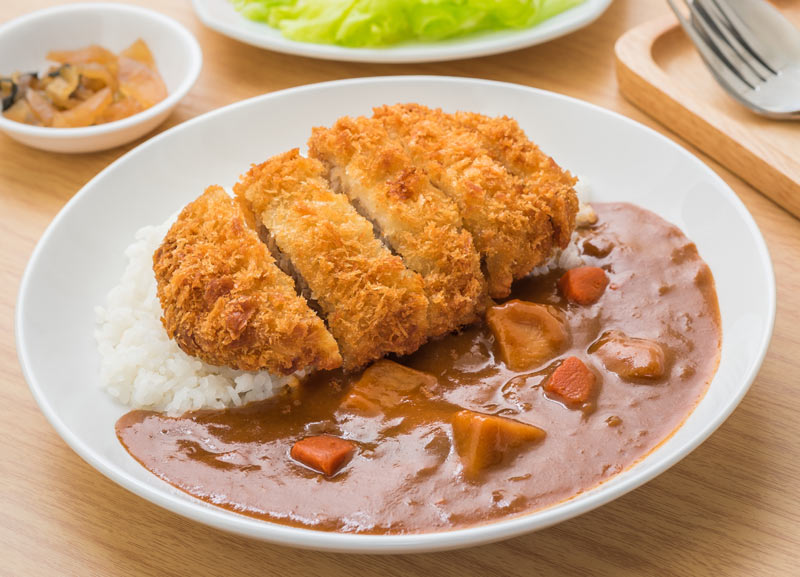 Japanese katsu curry