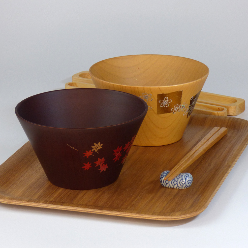Japanese wooden bowls