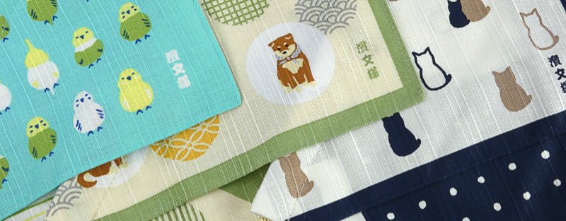 Japanese textiles by Hamamonyo