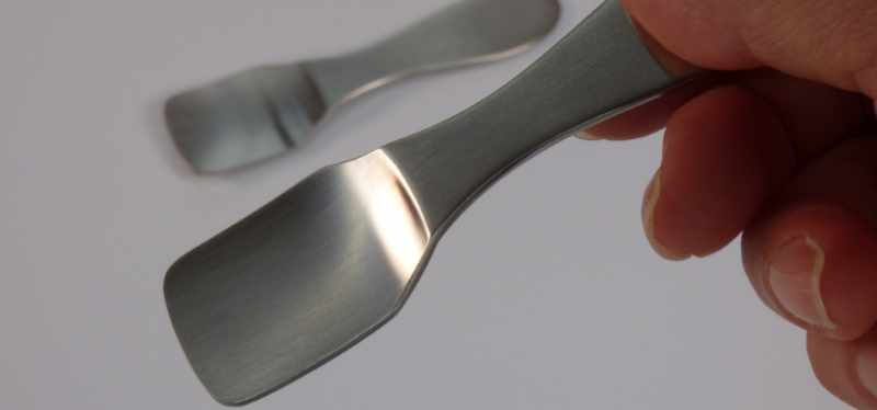 Ice cream spoons produced in Tsubame-Sanjo region of Japan