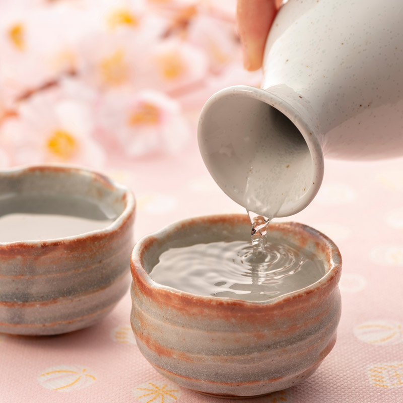 Japanese tea cup used to serve sake