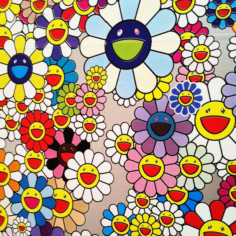 Flower design by Takashi Murakami