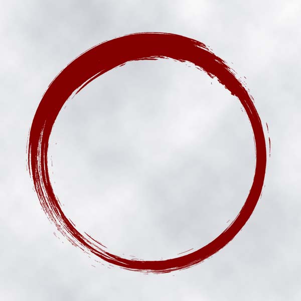 Budhist enso circle