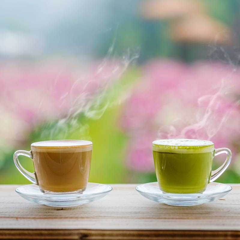 Two cups of Japanese tea - which is your personal favourite?