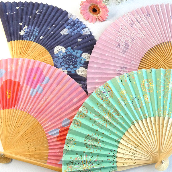 Traditional Japanese fans