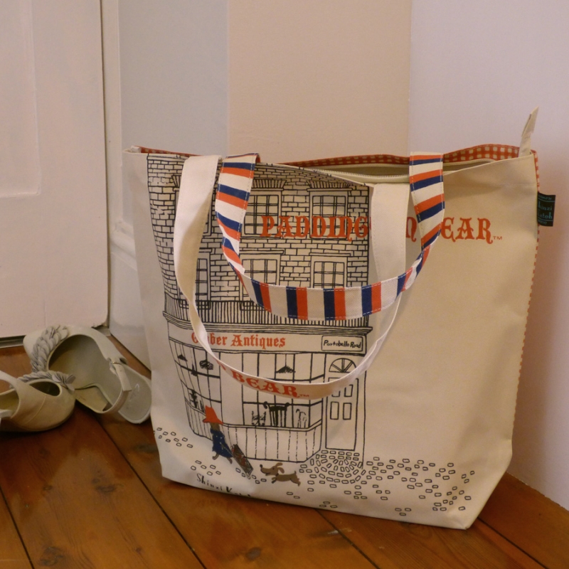 Paddington Bear Canvas Tote Bag by Shinzi Katoh