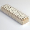 Boxed set of Japanese calendar stamps