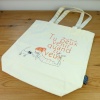 Canvas tote bag with Cheri design by Shinzi Katoh