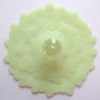 Hydrangea design silicone cup cover