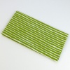 Green stripe Japanese tenugui cloth