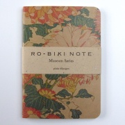 'Ro-biki' Kiku chrysanthemum design Japanese notebook
