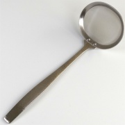 Japanese stainless steel 'akutori ami' skimmer spoon