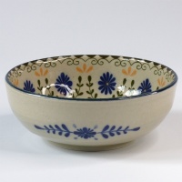 Floral 'Country Garden' design small ceramic bowl
