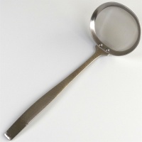 Japanese stainless steel 'akutori ami' skimmer spoon