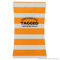'Tagged' Japanese notepad with Yellow Stripe cover