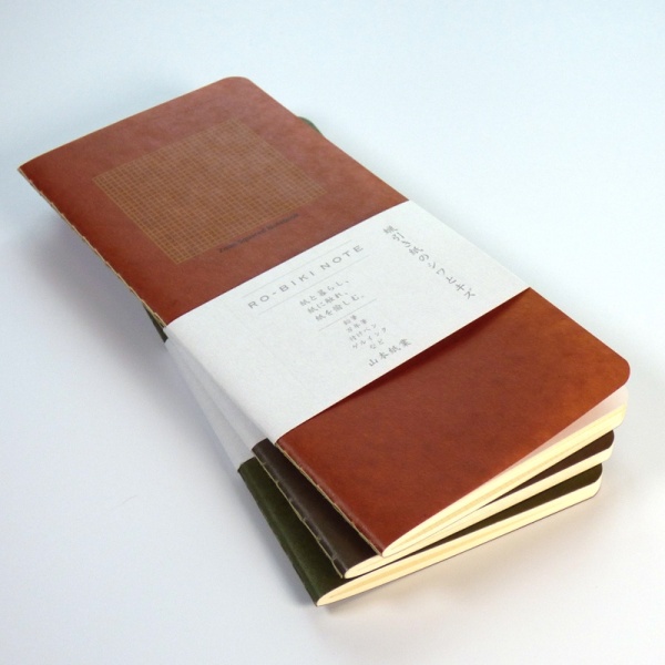 Ro-biki slim Japanese notebooks