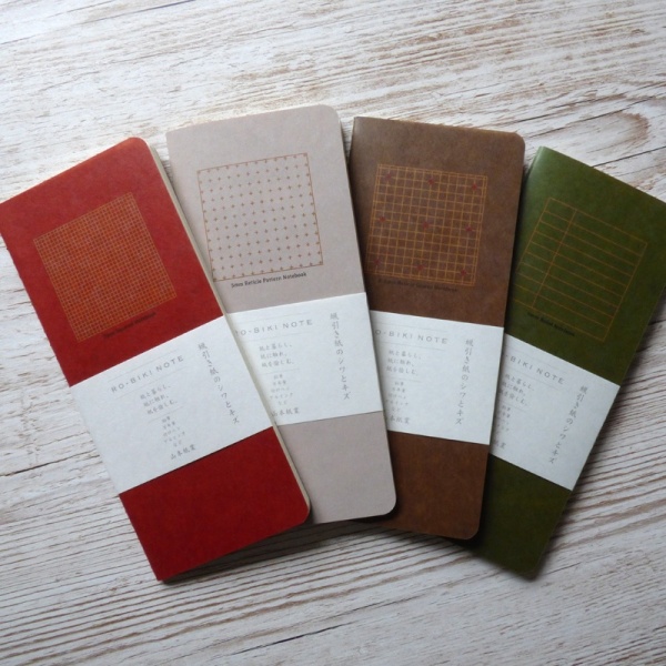 Set of 4 Japanese notebooks