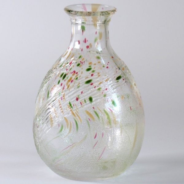 'Aki' design glass sake serving jug