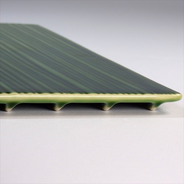 Green Banana Leaf design rectangular plate