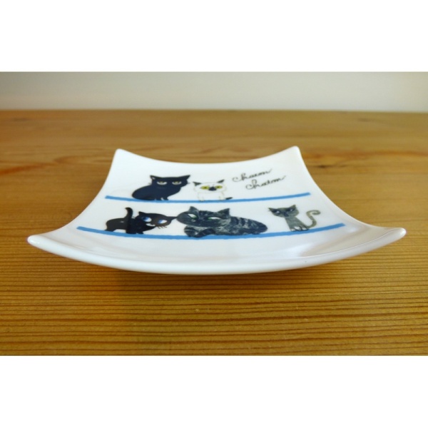 Kitten design square plate profile