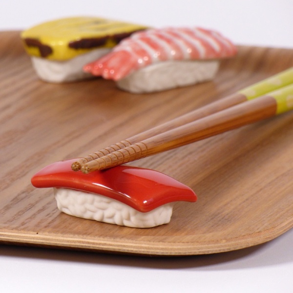 'Maguro' tuna sushi chopstick rest