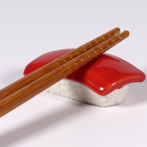 'Maguro' tuna sushi chopstick rest