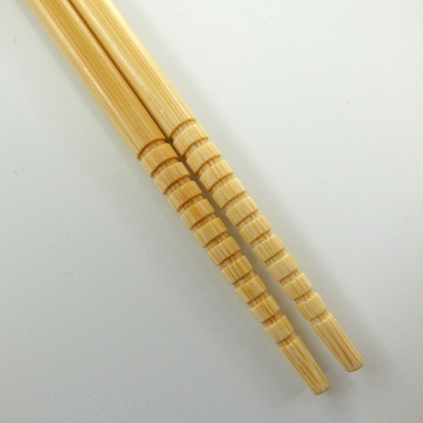 Tip of Japanese bamboo cooking chopsticks