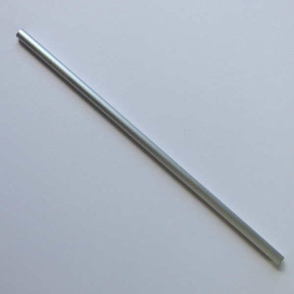 Reusable aluminium metal drinking straw