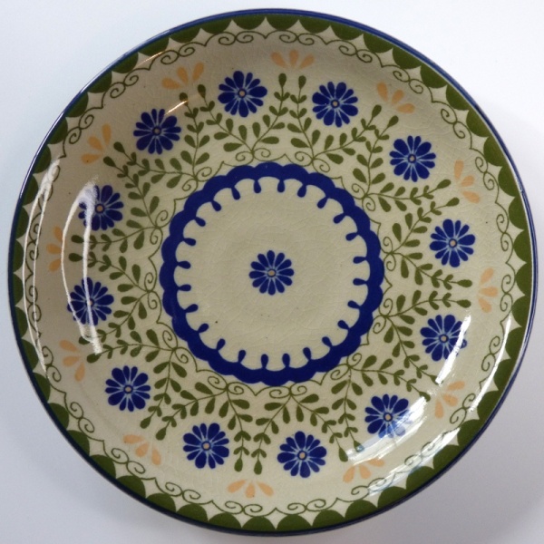 Floral 'Country Garden' design side plate