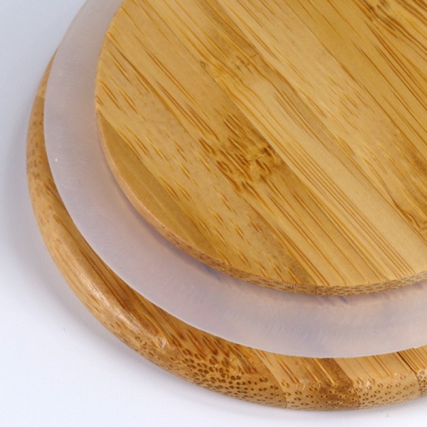 Wooden storage container lid