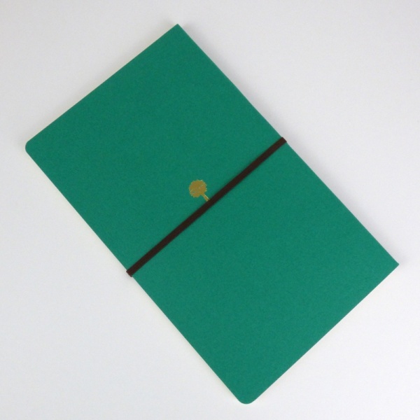 Freestyle notebook in green 'forest' back cover