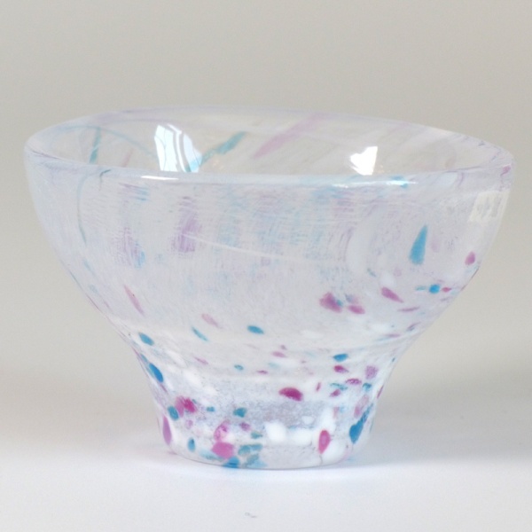 'Haru' Japanese glass sake cup