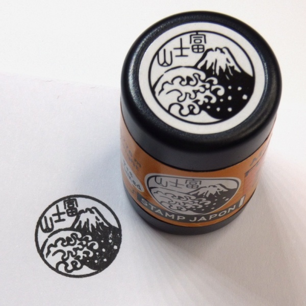 Mount Fuji pre-Inked Japanese hanko stamp