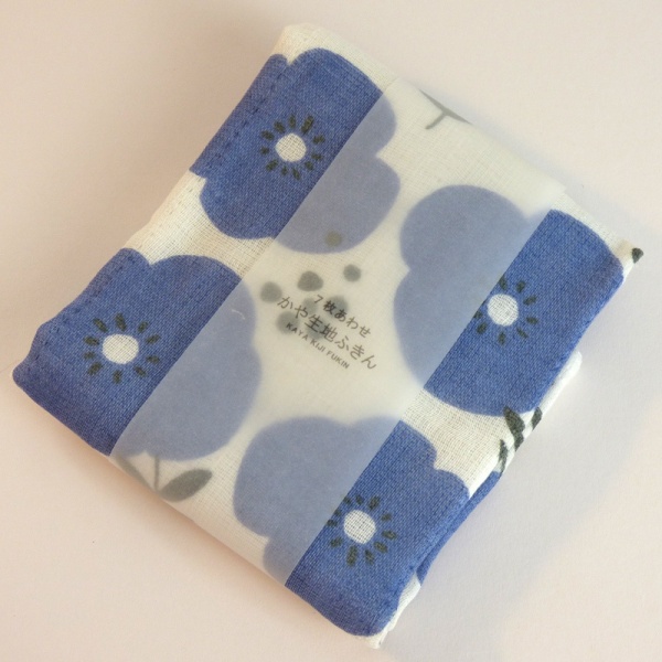 Blue Flower Reusable Kitchen Cloth