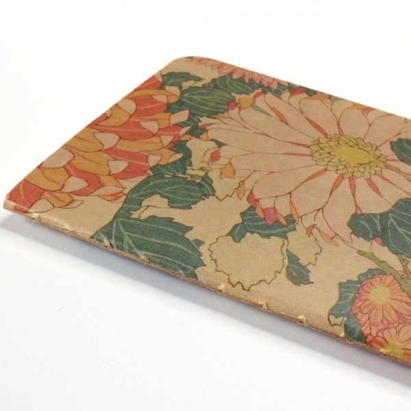 Stitched binding of Ro-biki notebook