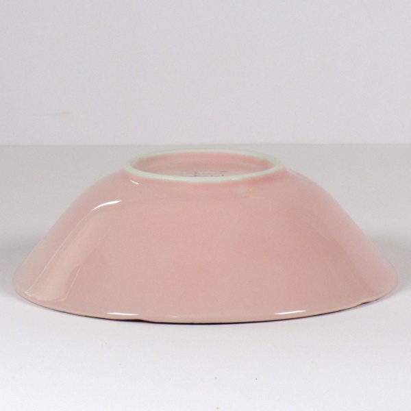'Sakura Temari' ceramic bowl in Pink underside