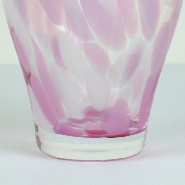 Pink 'Sakura' glass jug detail