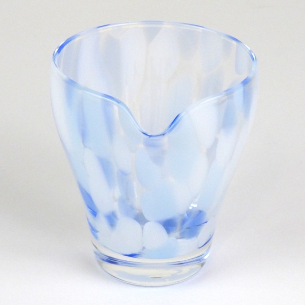 Blue 'Sora' glass jug