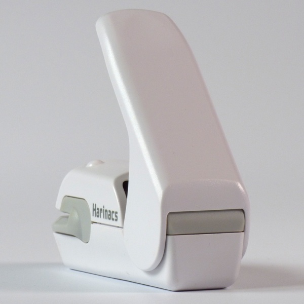 Harinacs white staple free stapler