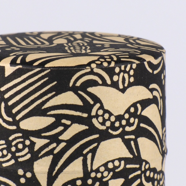 Decorative top of Japanese traditional tea caddy