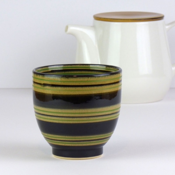 Japanese tea cup with teapot