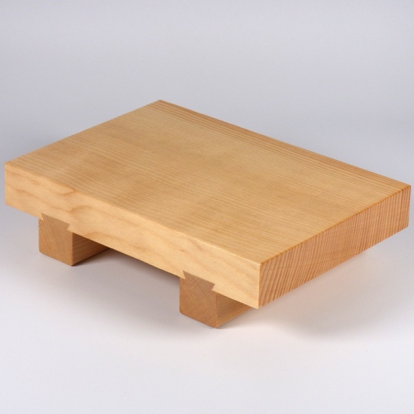 Japanese wooden serving plate and display platter