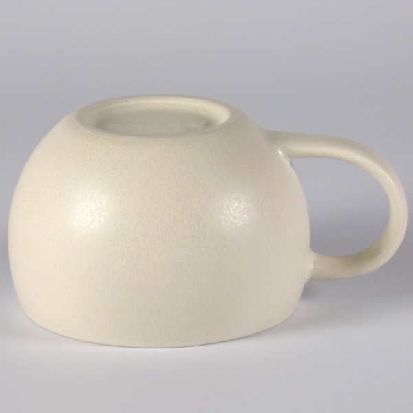 White ceramic Japanese cup