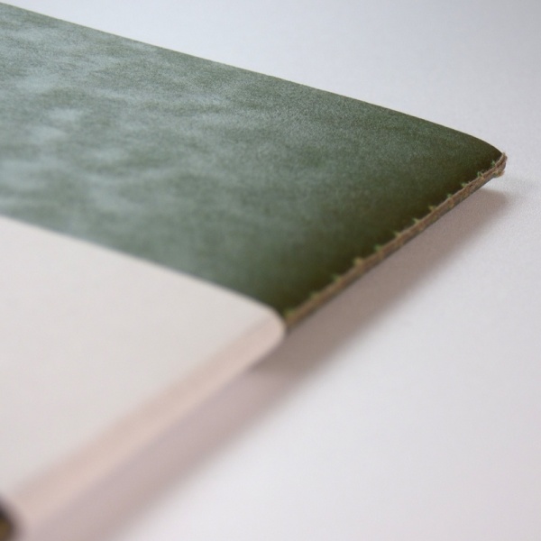 Binding of Ro-biki green lined notebook