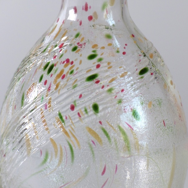 Close up of 'Aki' sake jug