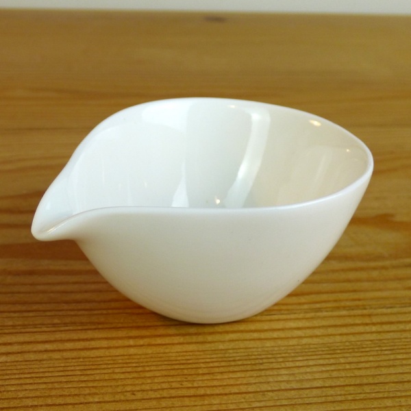 Small white milk jug by Shinzi Katoh