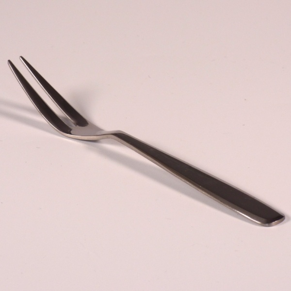 Japanese fruit fork in shiny stainless steel