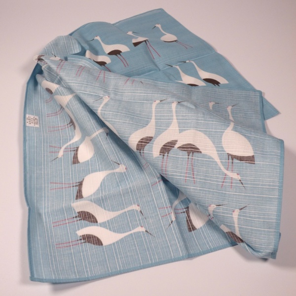 Unfolded furoshiki cloth